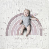 Baby Welcome to the World Milestone Swaddle & Toy Bundle - Pink by Demdaco Demdaco